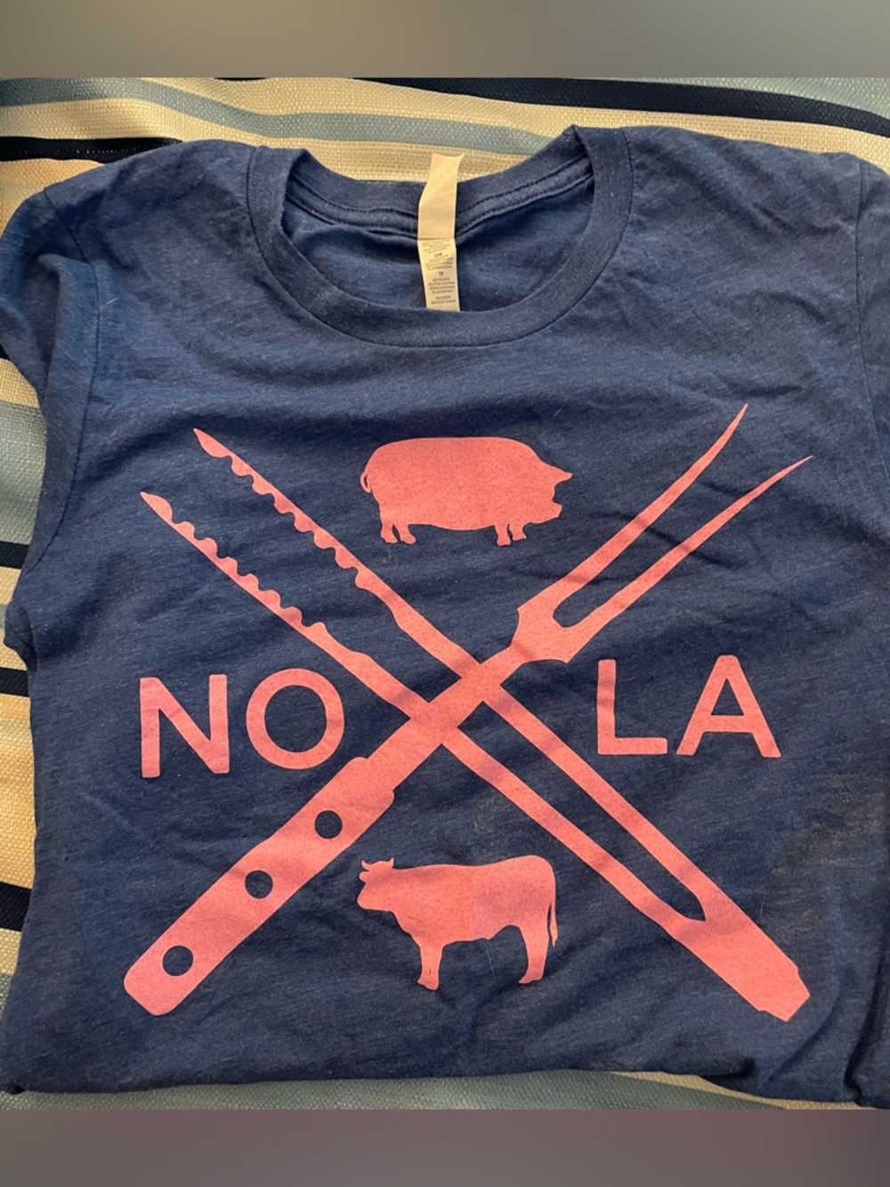 NOLA BLUE OAK BBQ T-SHIRT